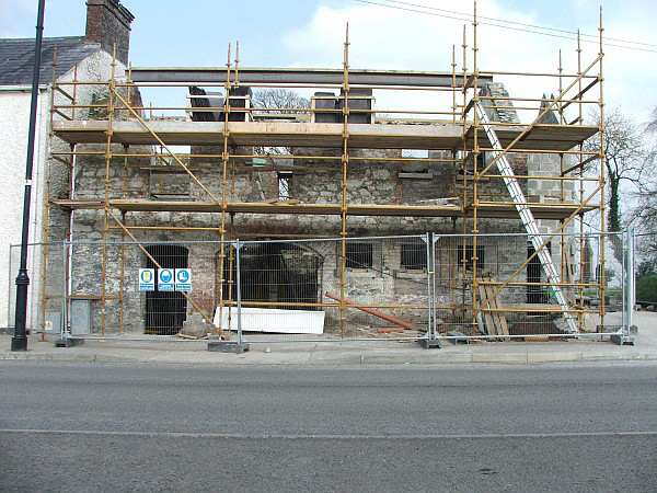 Wee Drummers Building during rebuild